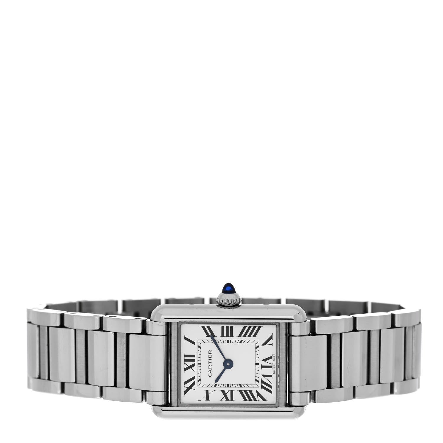 Cartier Stainless Steel 22mm Tank Must Quartz Watch 2 of 5