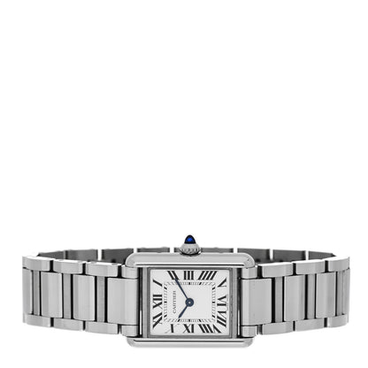 Cartier Stainless Steel 22mm Tank Must Quartz Watch 2 of 5