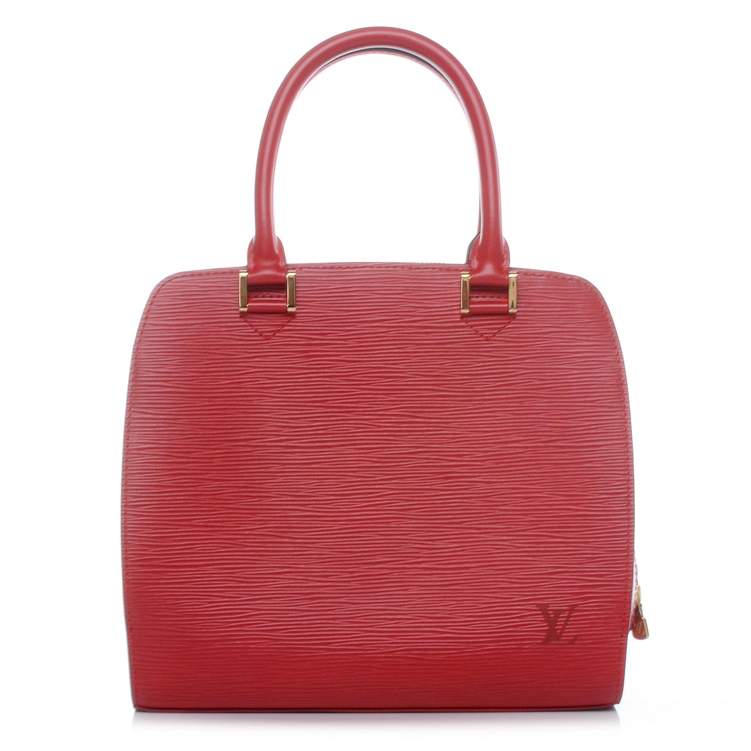 Louis Vuitton Epi Pont-Neuf Bag Red 1 of 7