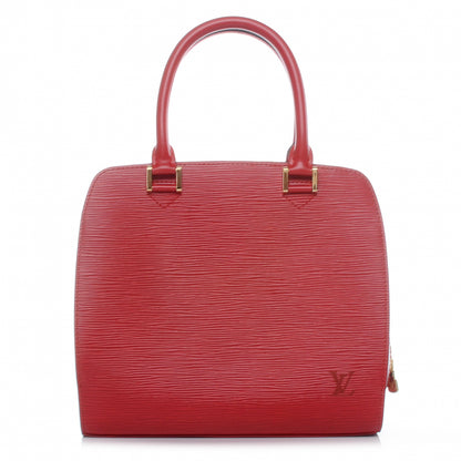 Louis Vuitton Epi Pont-Neuf Bag Red 1 of 7