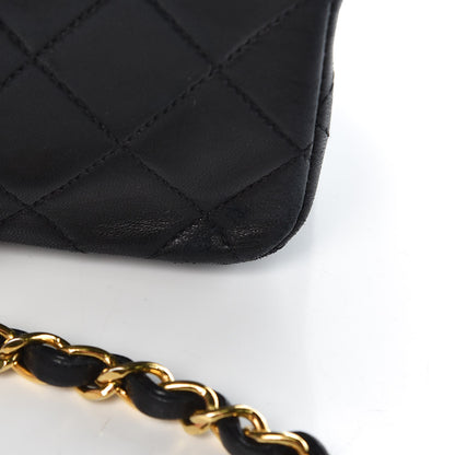 Chanel Lambskin Quilted Small Single Flap Black 17 of 19
