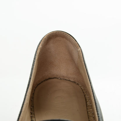 Chanel Lambskin CC Espadrilles 39 Black 9 of 9
