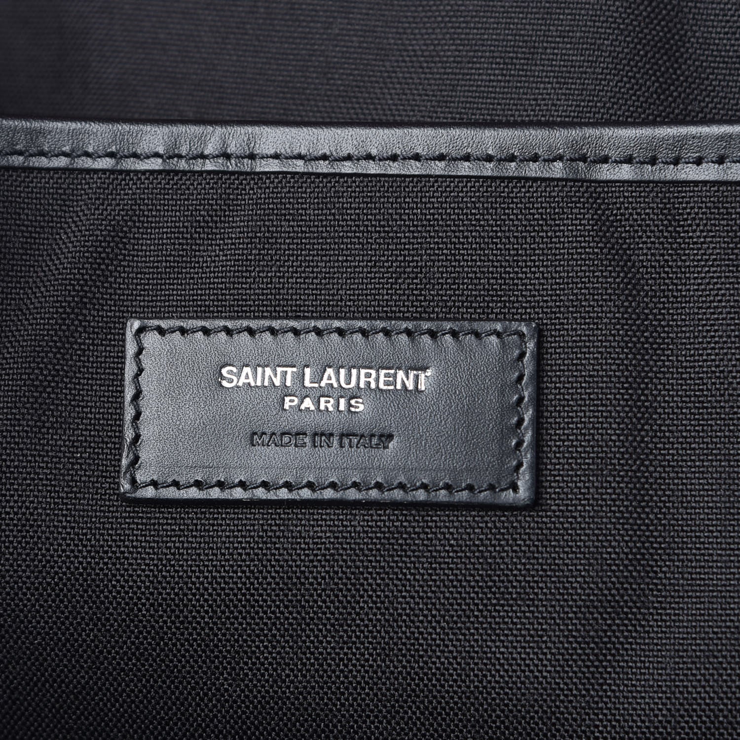 Saint Laurent Canvas Nylon Giant City Backpack Red 6 of 10