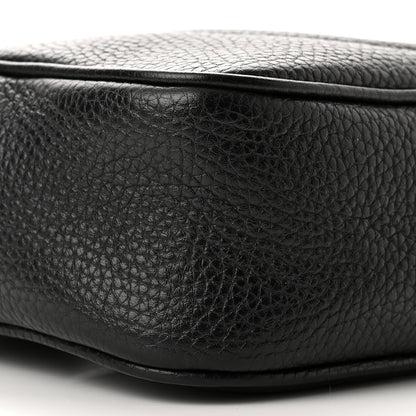 Gucci Pebbled Calfskin Mini Soho Disco Bag Black 9 of 10
