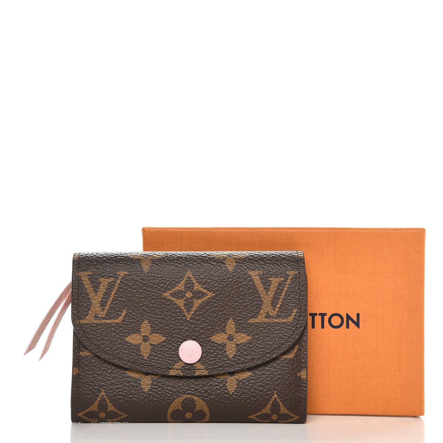 Monogram Rosalie Coin Purse Rose Ballerine