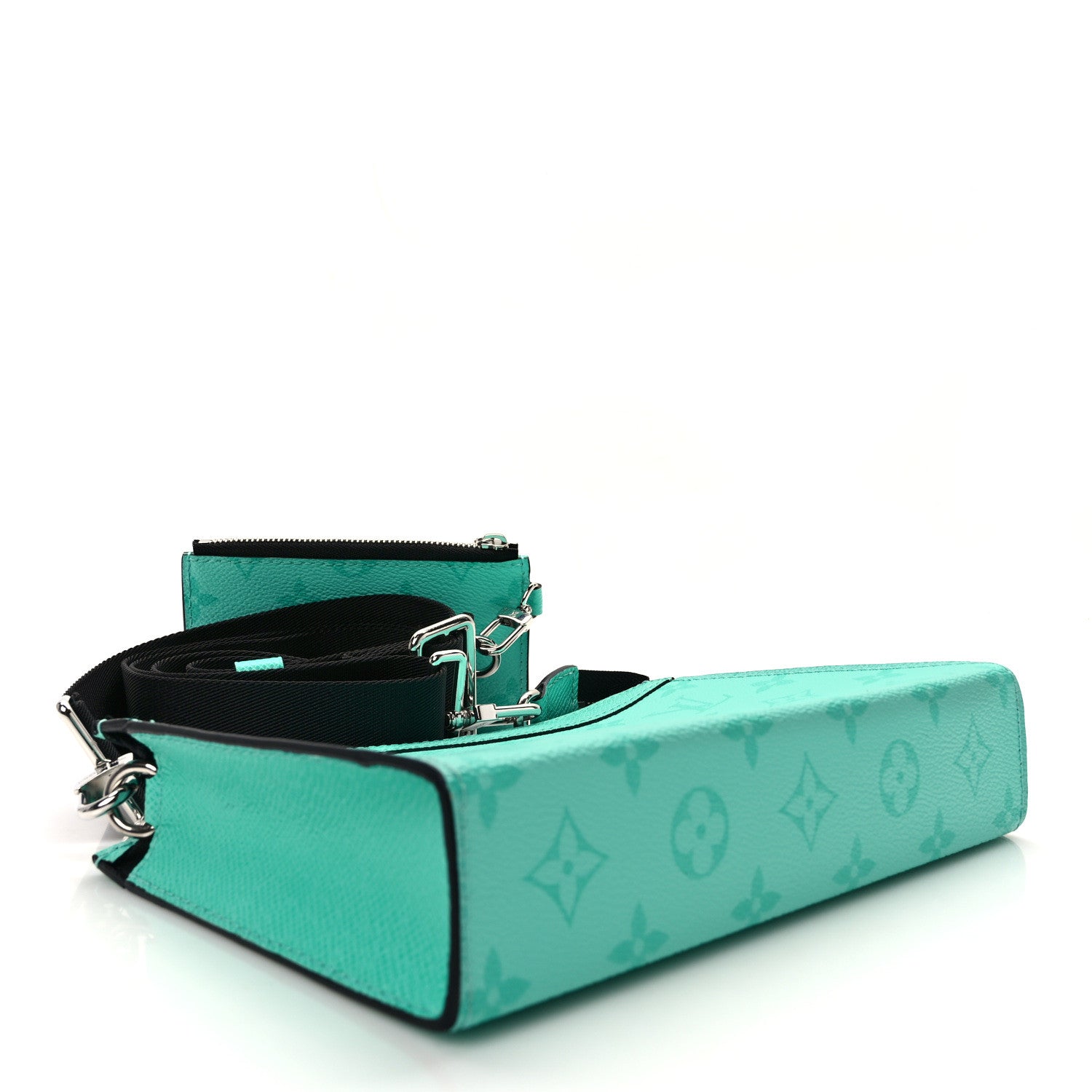 Louis Vuitton Monogram Gaston Wearable Wallet Miami Green 4 of 10