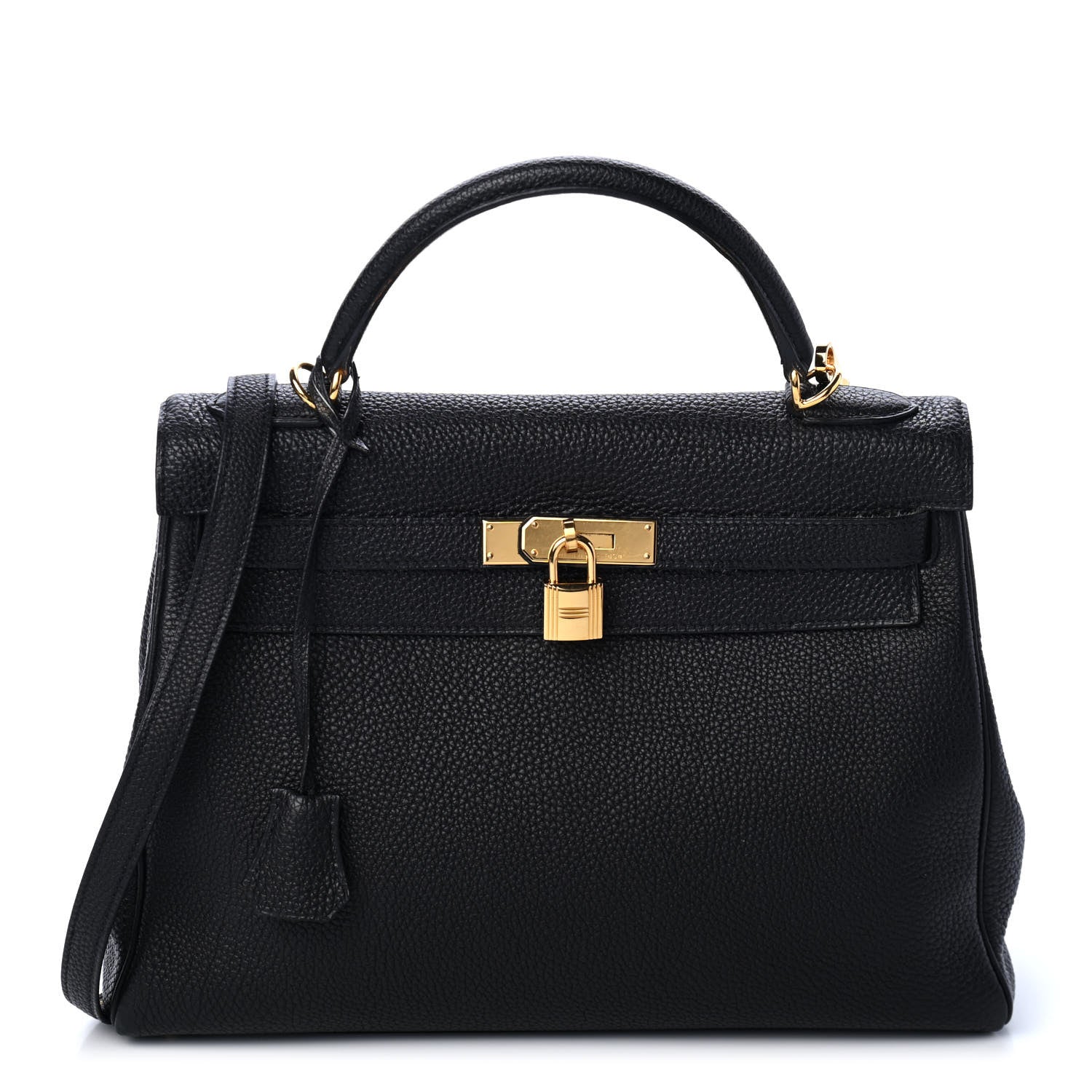 Hermes Togo Kelly Retourne 32 Black 1 of 15