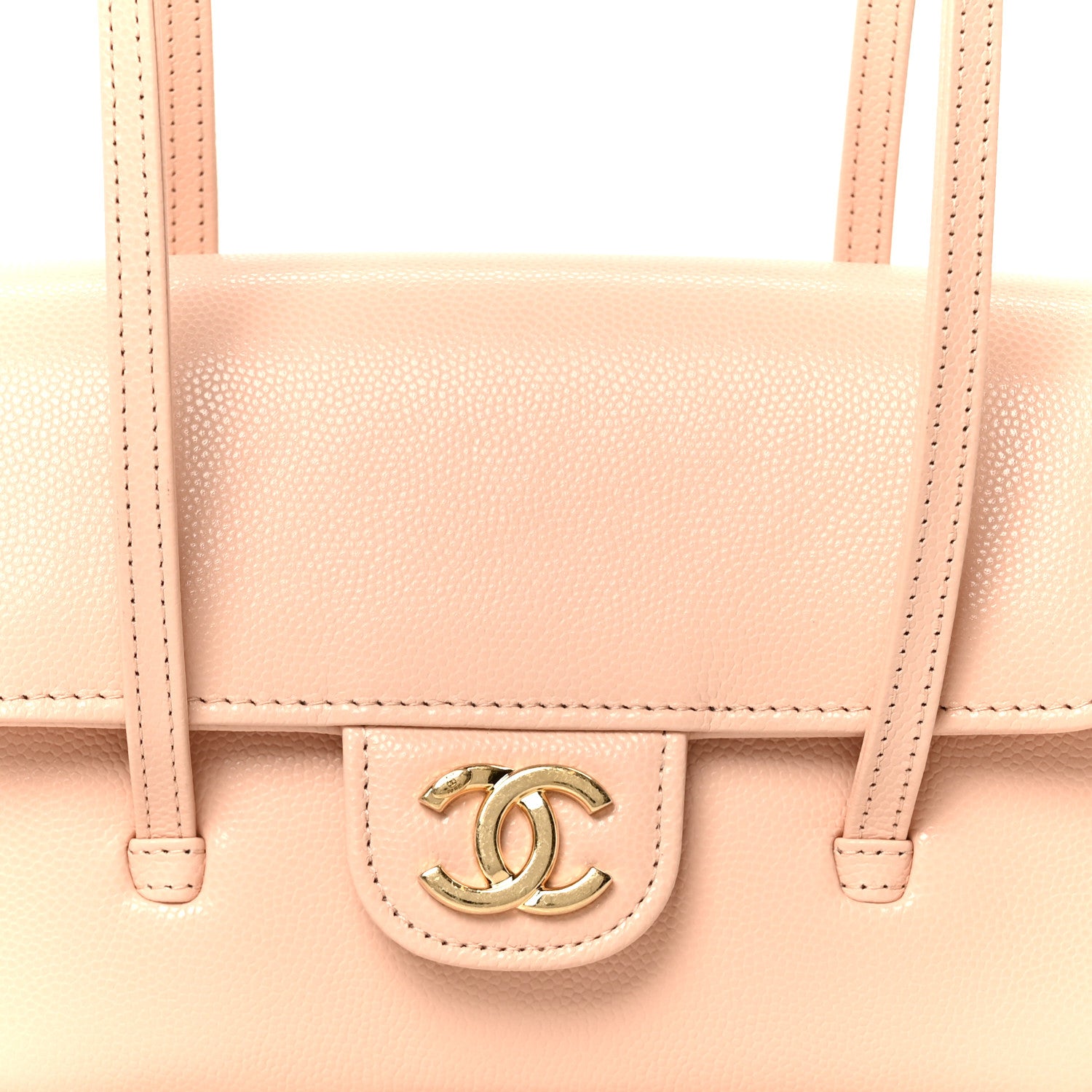 Chanel Shiny Caviar Mini Preppy Coco Shoulder Bag Light Pink 8 of 11