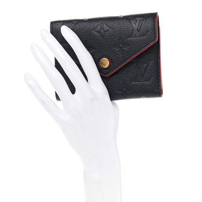 Louis Vuitton Empreinte Victorine Wallet Marine Rouge 2 of 6