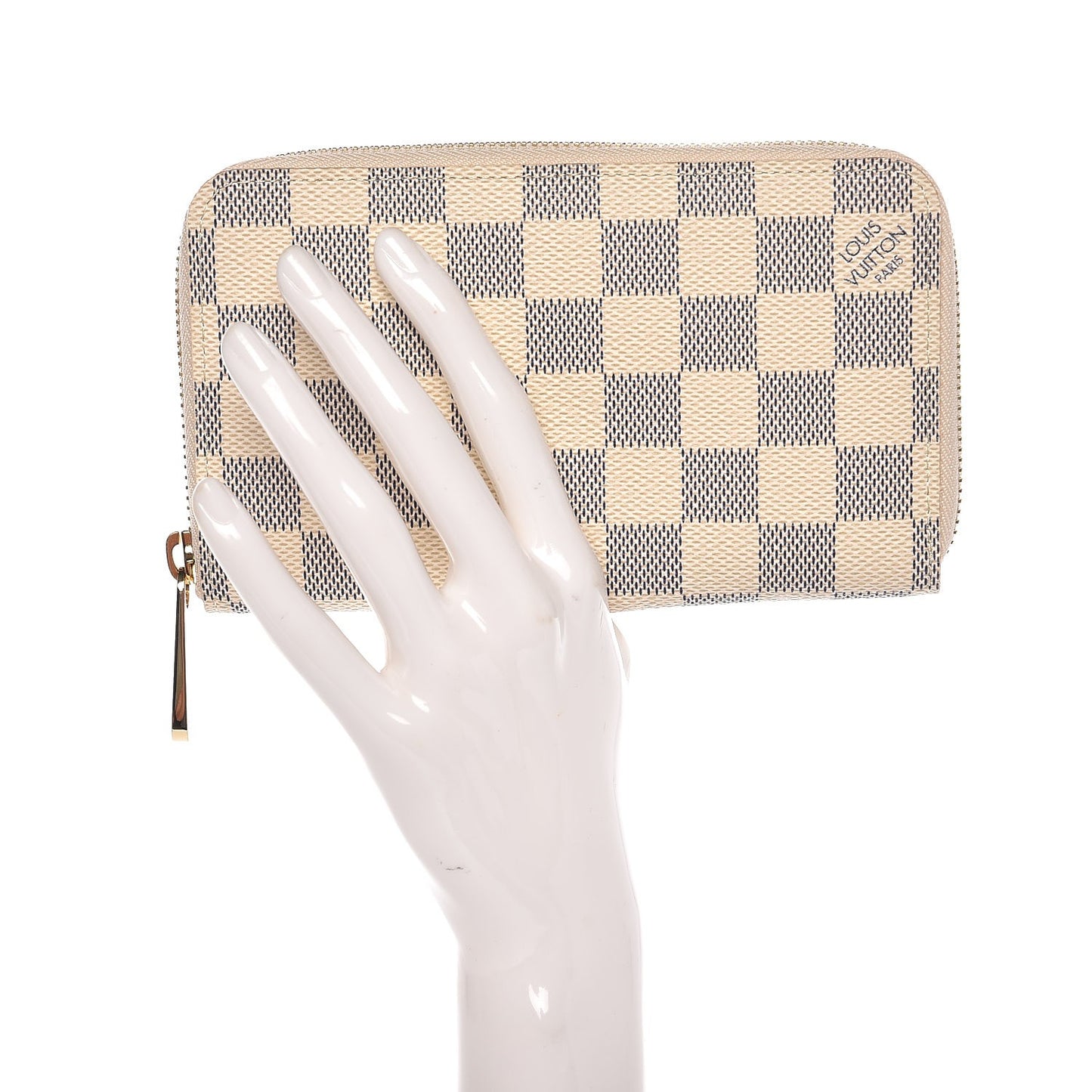 Damier Azur Compact Zippy Wallet