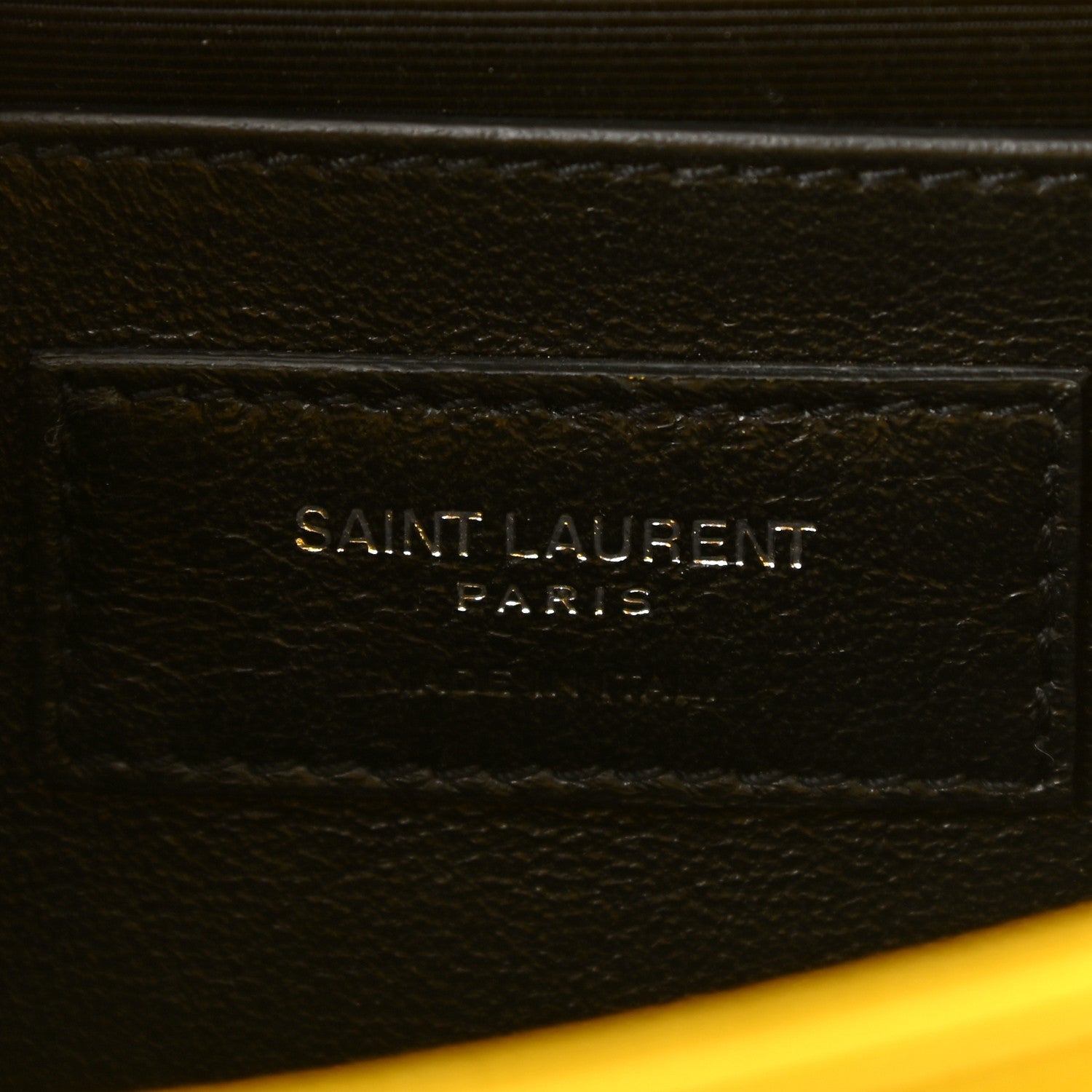 Saint Laurent Grain De Poudre Small Monogram Kate Satchel Mimosa 6 of 10