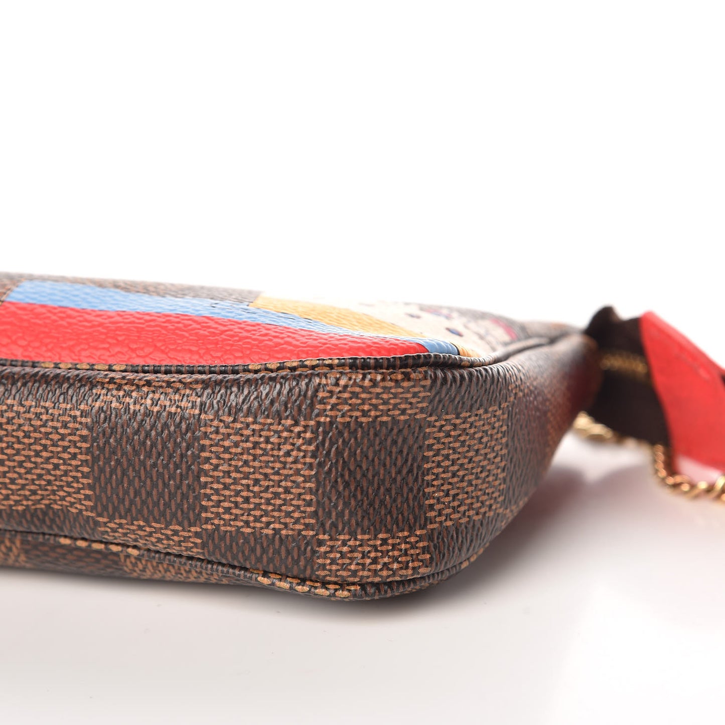 Damier Ebene 2016 Christmas Animation Mini Pochette Accessories