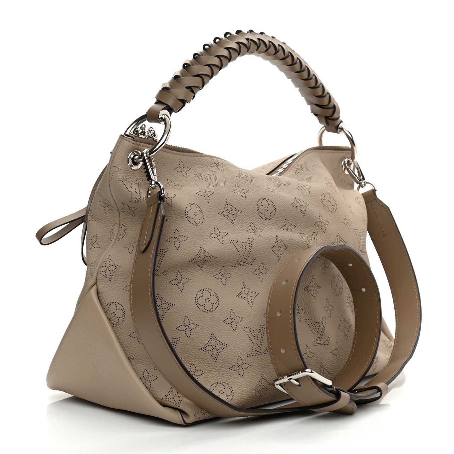 Louis Vuitton Mahina Beaubourg Hobo MM Galet 3 of 12