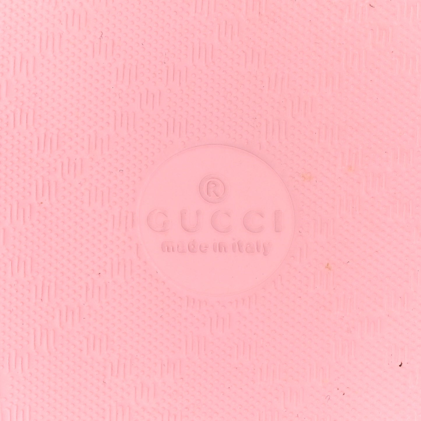 GG Supreme Monogram Slide Sandals 38 Cotton Candy Dark Cotton Candy