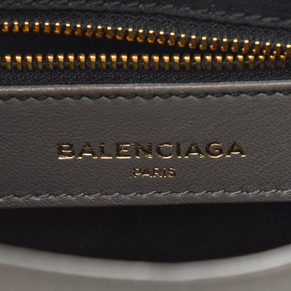 Balenciaga Chevre Gold Metallic Edge Hardware Mini City Gris Acier 5 of 9