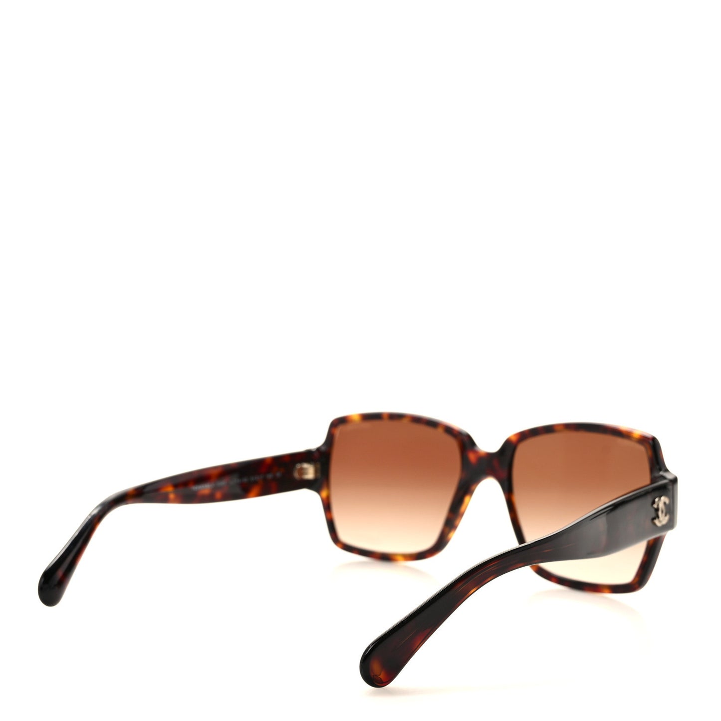 Acetate Square CC Sunglasses 5385 Tortoise