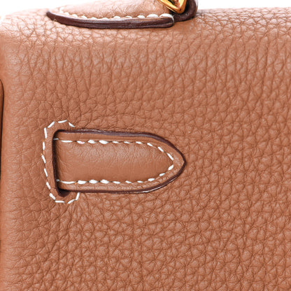 Hermes Togo Kelly Retourne 25 Gold 13 of 37