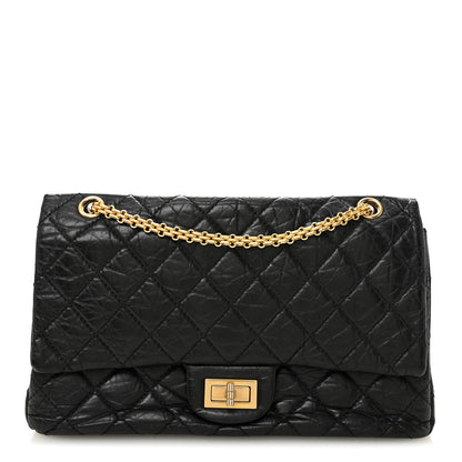 Chanel Aged Calfskin Quilted 2.55 Reissue 227 Flap Black 1 of 10