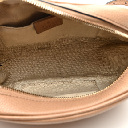 Gucci Pebbled Calfskin Small Soho Disco Bag Camelia 5 of 18