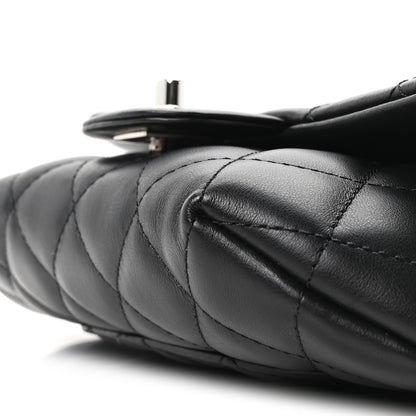 Chanel Calfskin Quilted CC Uniform Flap Belt Bag Black 10 of 10