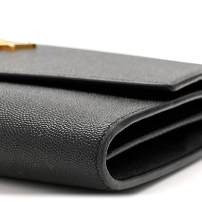 Saint Laurent Grain de Poudre Mini Uptown Crossbody Bag Black 10 of 10