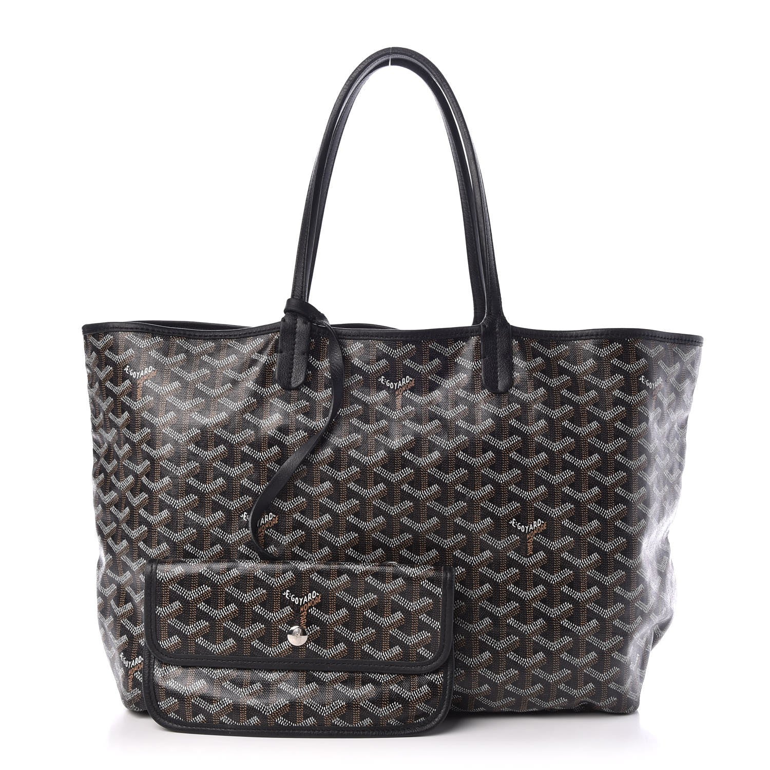 Goyard Goyardine Saint Louis PM Black 1 of 19
