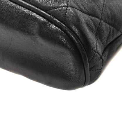 Chanel Lambskin Quilted Shoulder Bag Black 10 of 10