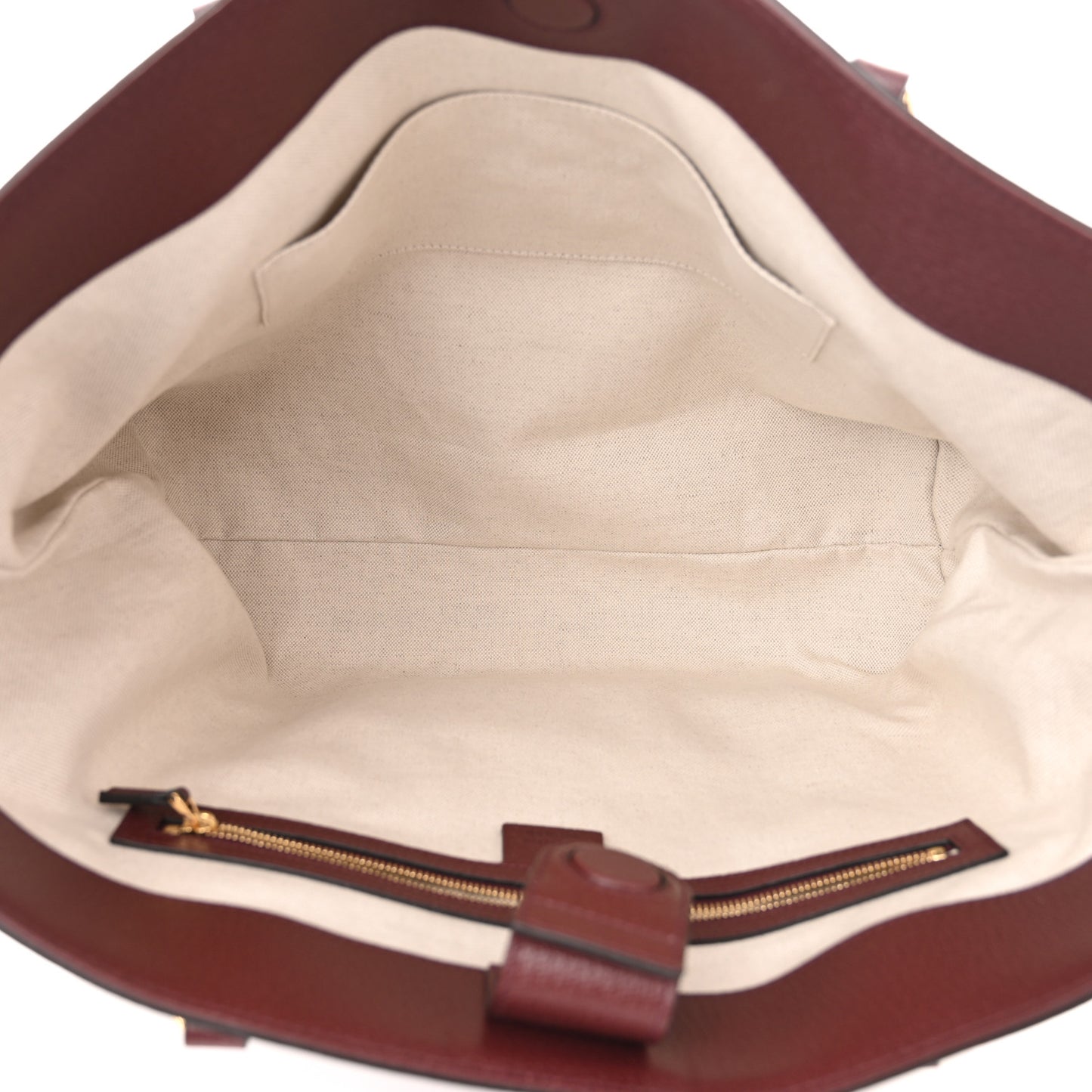 Monogram Textured Dollar Calfskin Web Medium Ophidia Shopping Tote Sahara Rubino Chardonnay