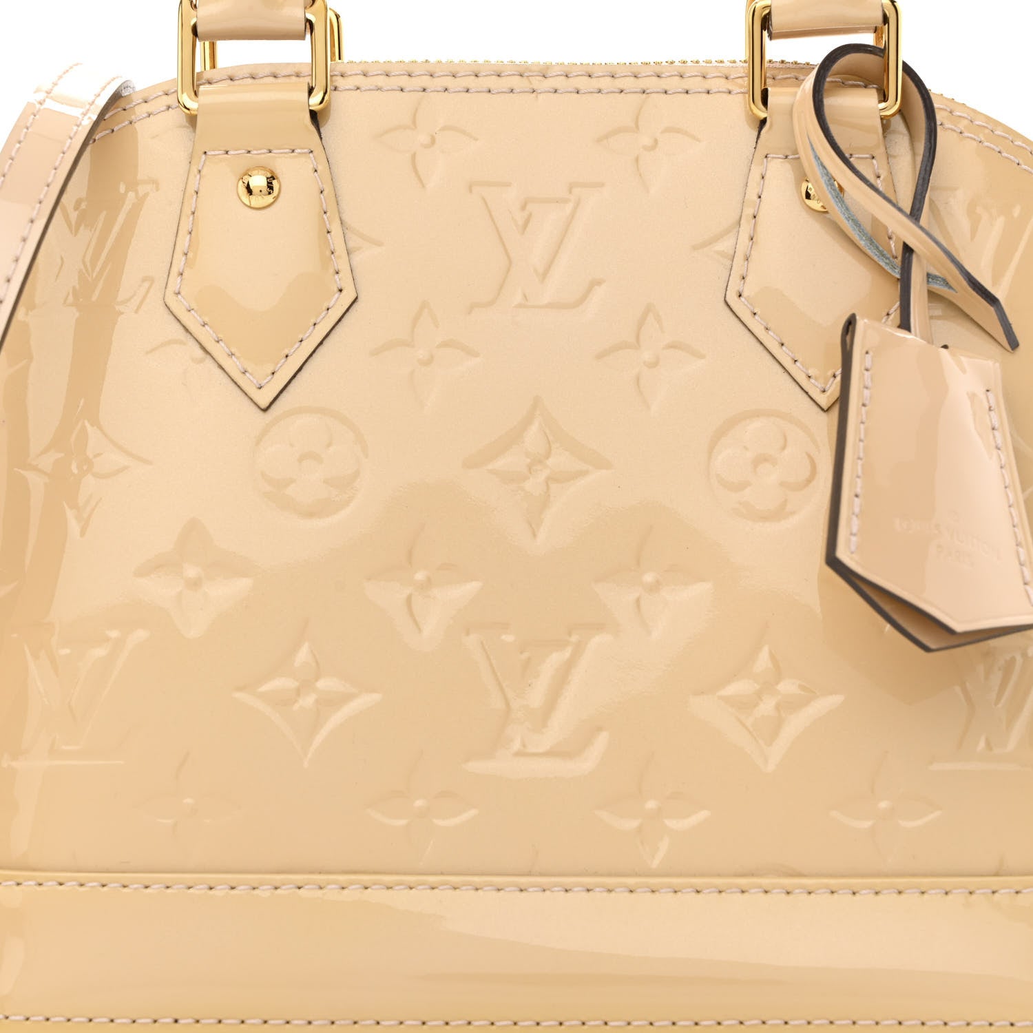 Louis Vuitton Vernis Alma BB Rose Angelique 8 of 10