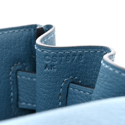 Hermes Togo Kelly Retourne 28 Bleu Paradise 7 of 11