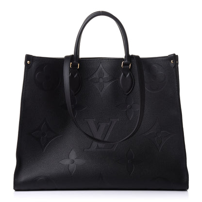Louis Vuitton Empreinte Monogram Giant Onthego GM Black 1 of 9