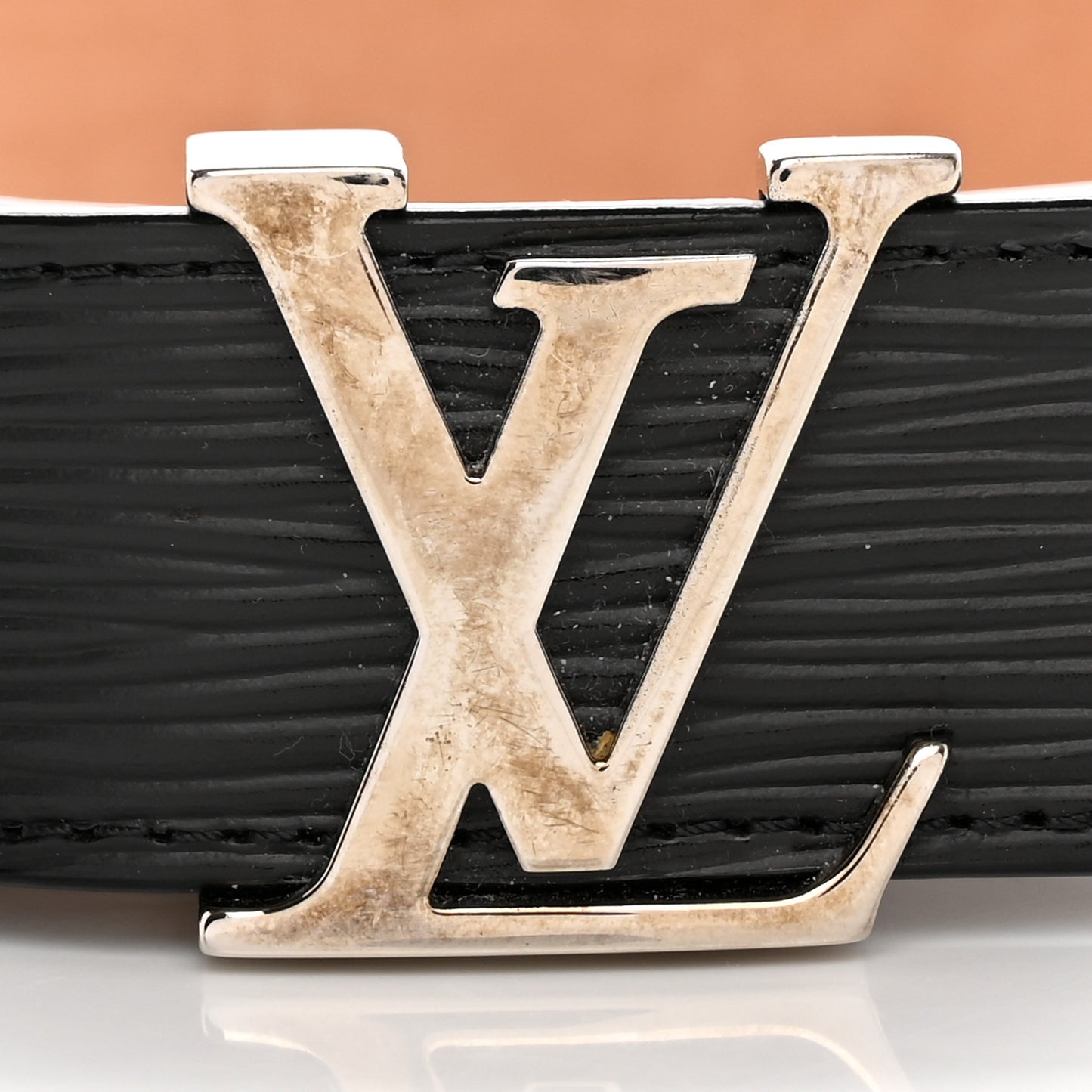 Epi 30mm LV Initiales Belt 80 32 Black