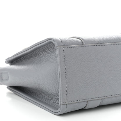 Marc Jacobs Grained Calfskin Small The Tote Bag Wolf Grey 10 of 11