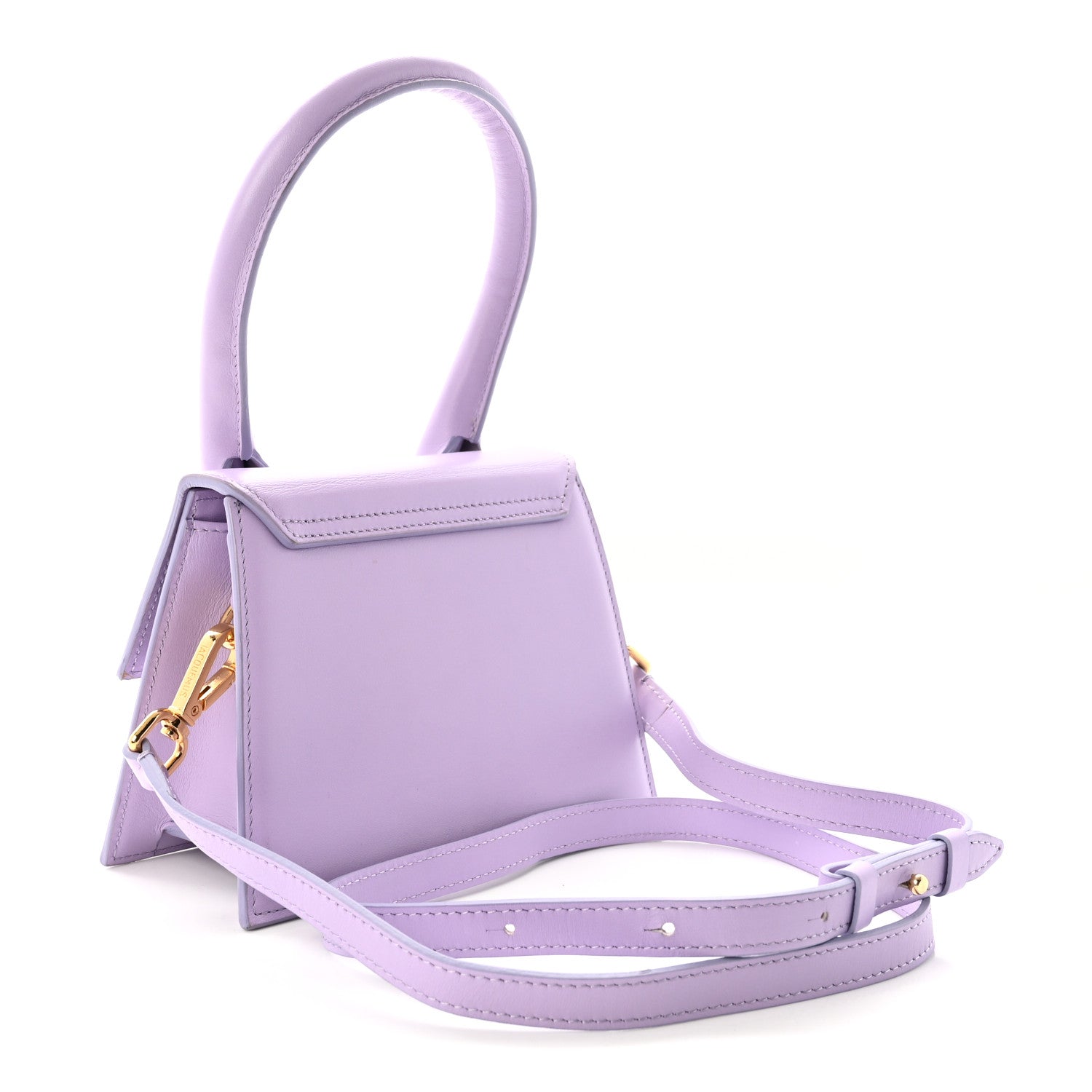 Jacquemus Smooth Calfskin Le Chiquito Moyen Lilac 3 of 9