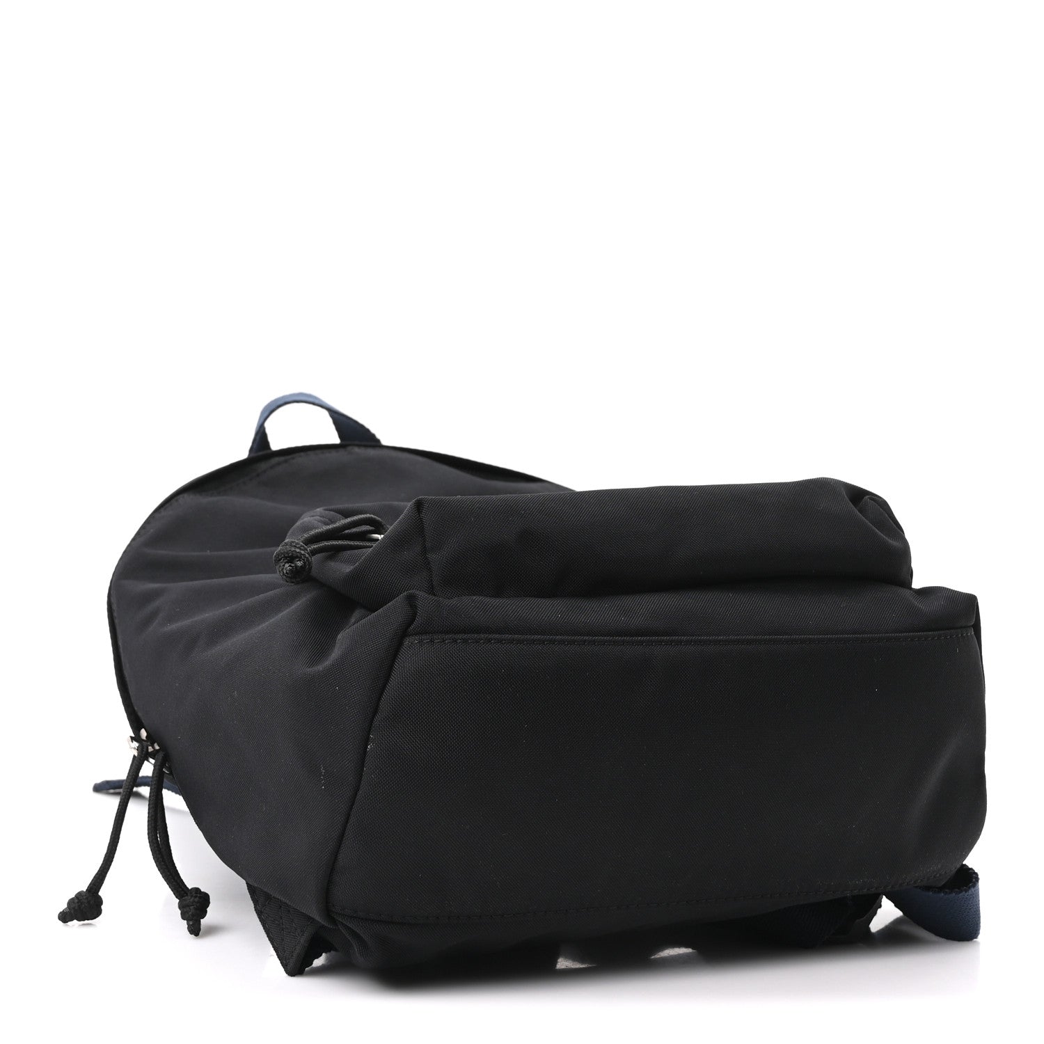 Balenciaga Sport Nylon Logo Embroidered S Wheel Backpack Black 3 of 9