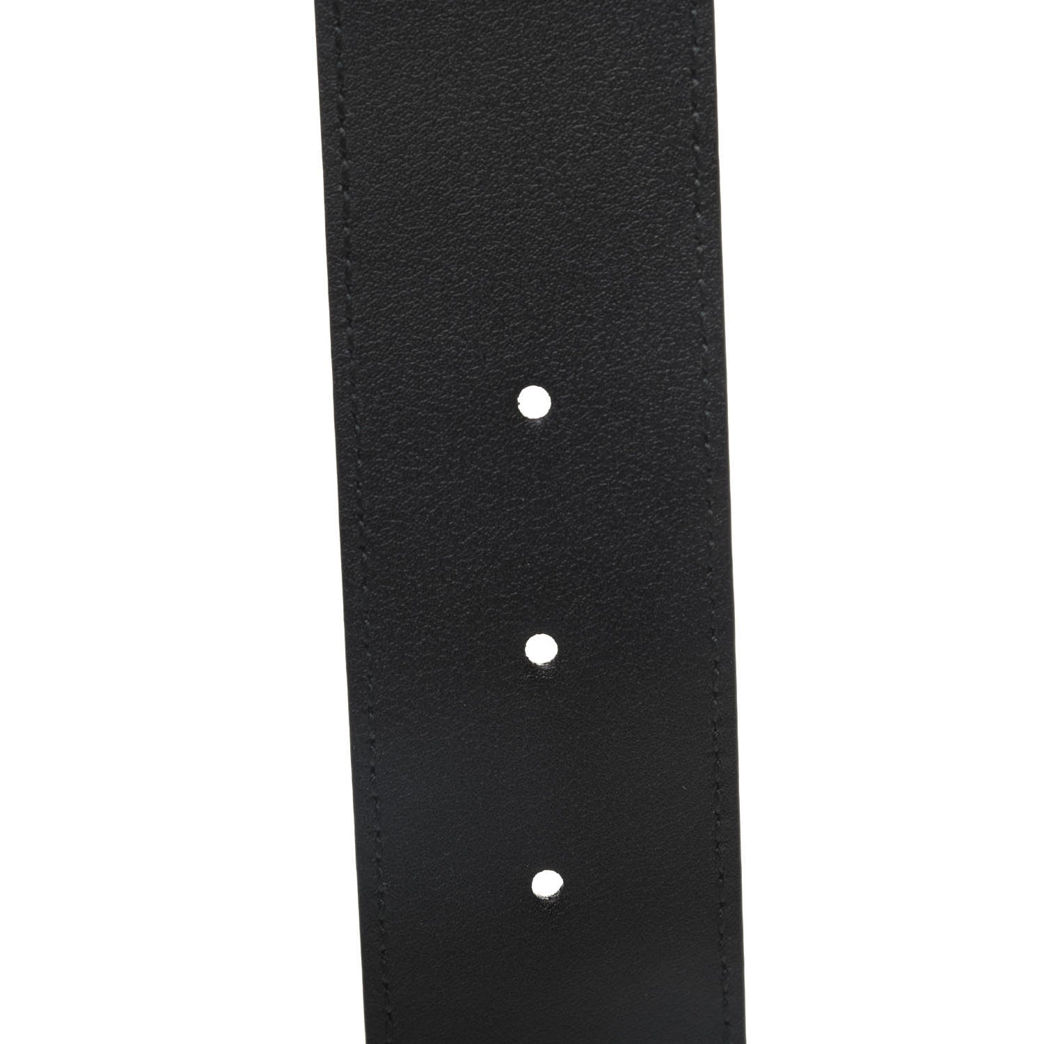 Gucci Textured Calfskin Double G 40mm Belt 80 32 Black 5 of 5