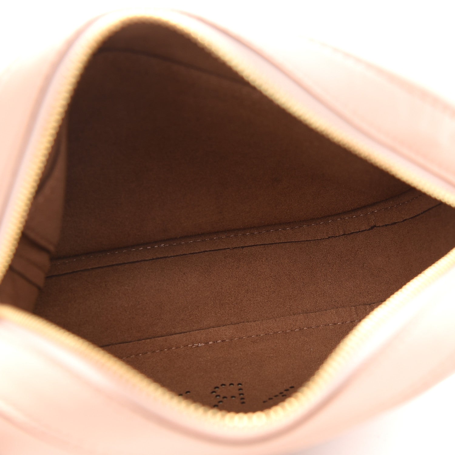 Stella McCartney Eco Alter Nappa Perforated Logo Convertible Belt Bag Blush Pink 5 of 9