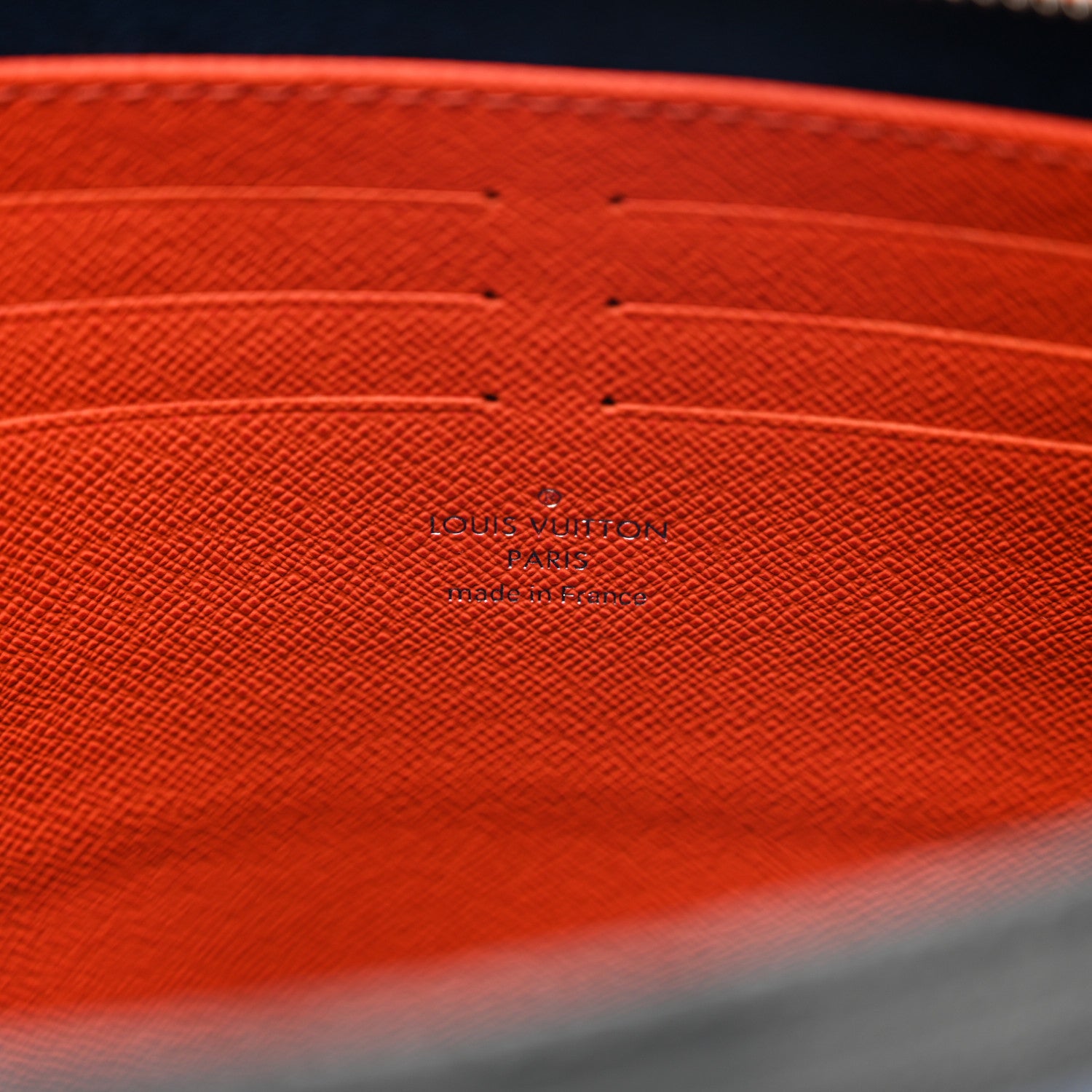 Louis Vuitton Epi Damier Graphite Pochette Voyage MM Blue Grey 6 of 7