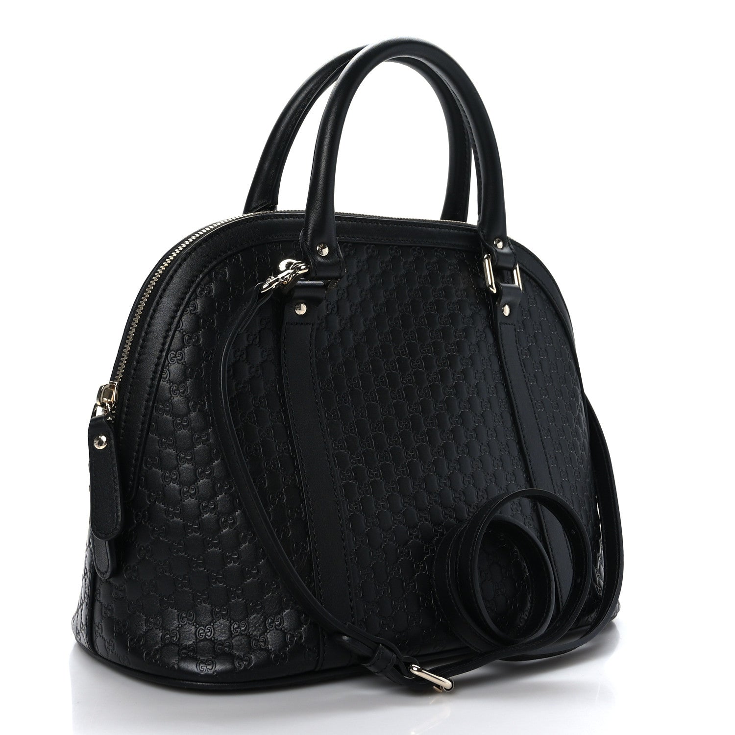 Gucci Microguccissima Medium Dome Bag Black 3 of 10