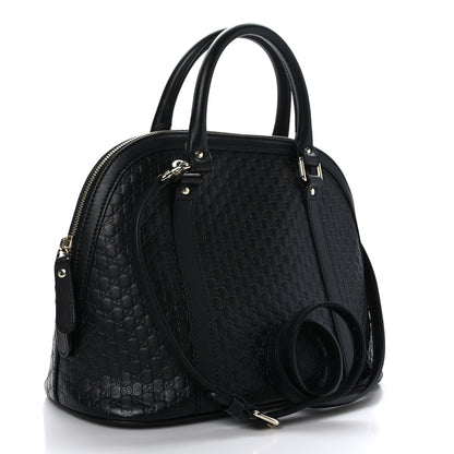 Gucci Microguccissima Medium Dome Bag Black 3 of 10