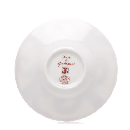 Hermes Porcelain Balcon du Guadalquivir Tea Cup and Saucer Set of 2 5 of 11