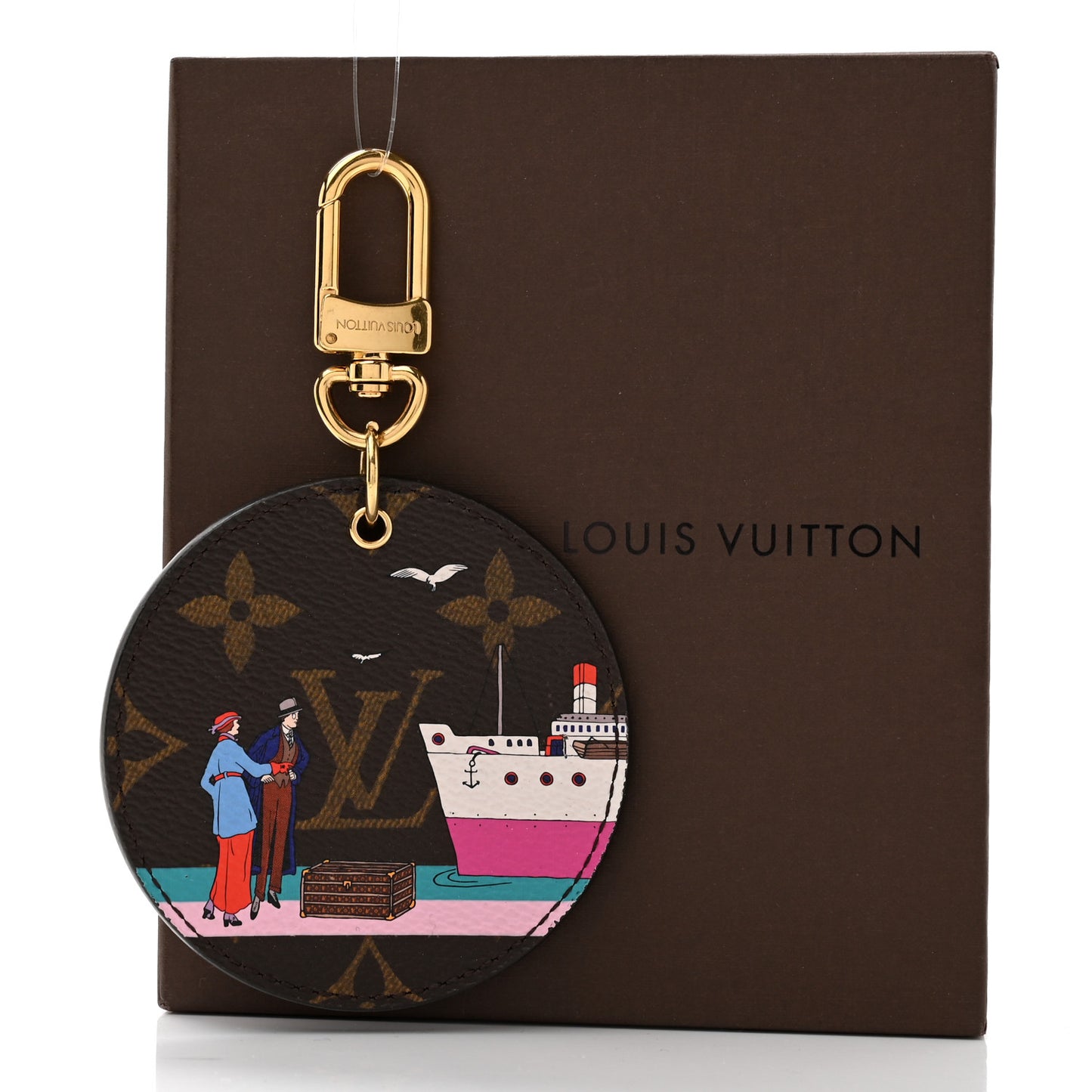 Monogram 2016 Christmas Animation Bag Charm Key Ring