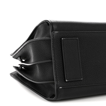 Saint Laurent Grained Calfskin Small Supple Sac De Jour Black 10 of 14