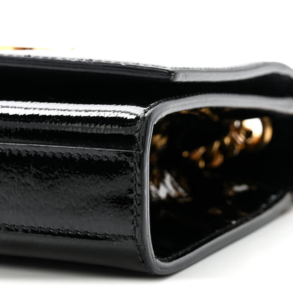 Saint Laurent Patent Small Monogram Kate Satchel Black 10 of 11