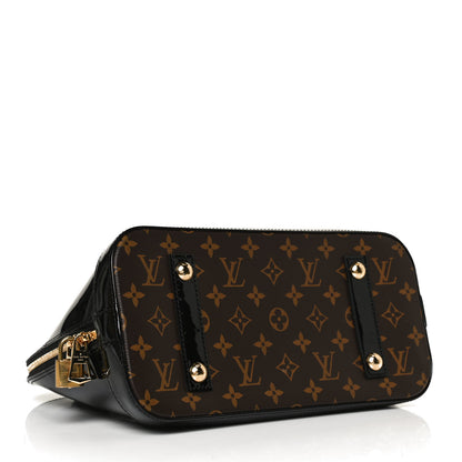 Louis Vuitton Patent Monogram Alma PM Black 4 of 12
