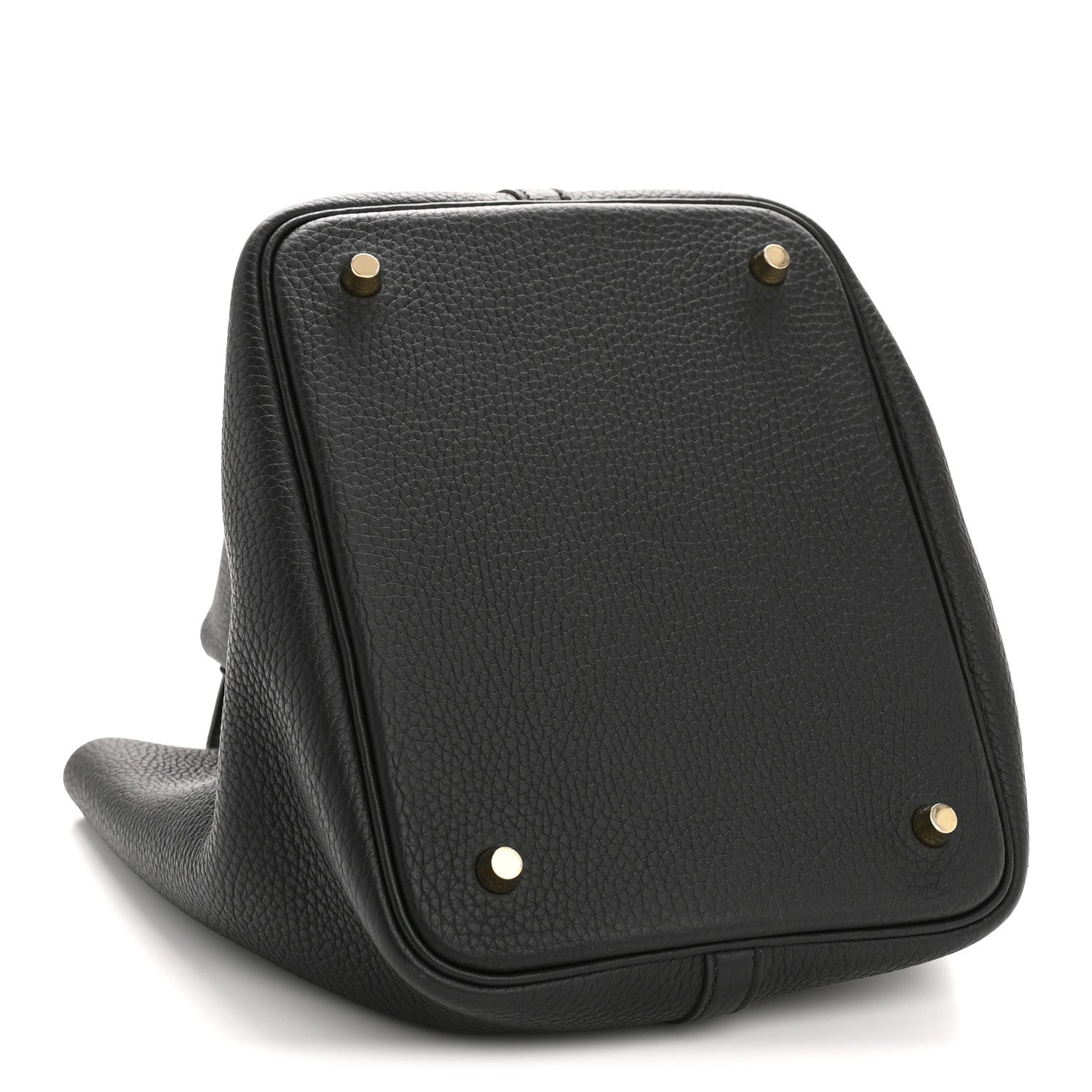 Hermes Taurillon Clemence Picotin Lock 22 MM Black 4 of 11