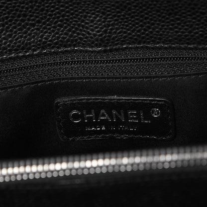 Chanel Caviar Quilted Grand Shopping Tote GST Black 6 of 7