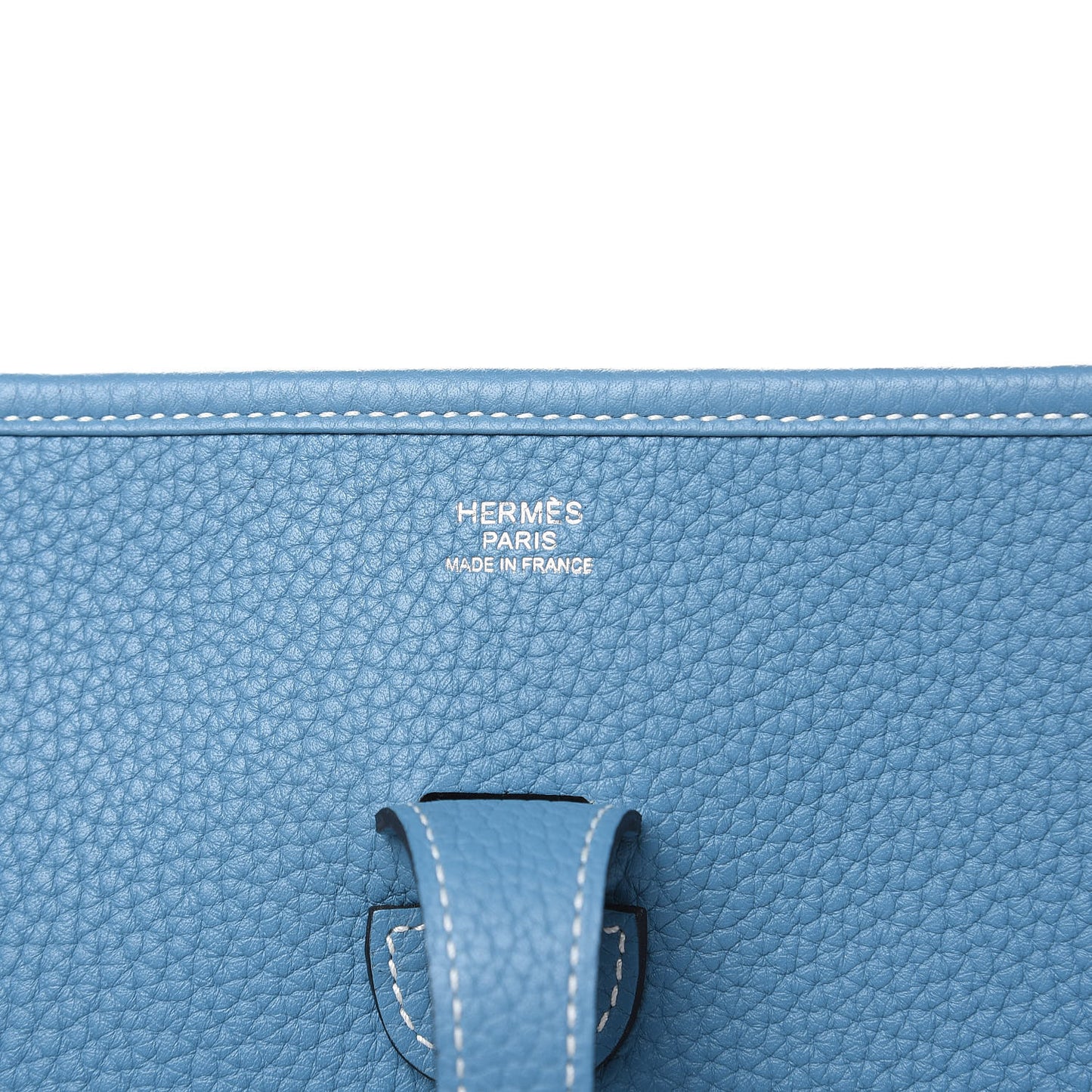 Taurillon Clemence Evelyne III PM Blue Jean