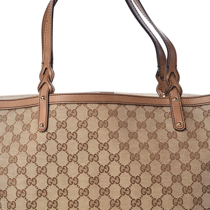 Gucci Monogram Large Craft Tote Light Brown 12 of 12