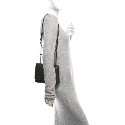 Bottega Veneta Lambskin Intrecciato Mini Crossbody Bag Fondant 2 of 11